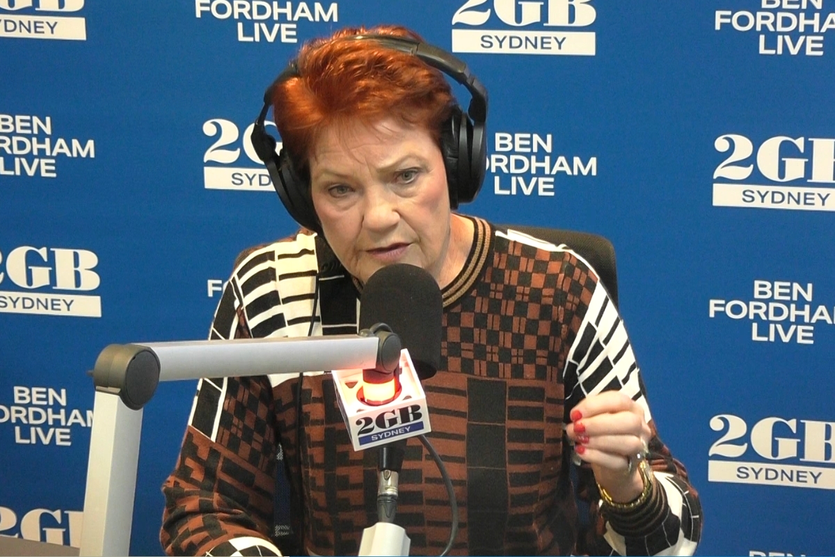 Article image for ‘Pauline unplugged’ – One Nation leader chats to talkback callers