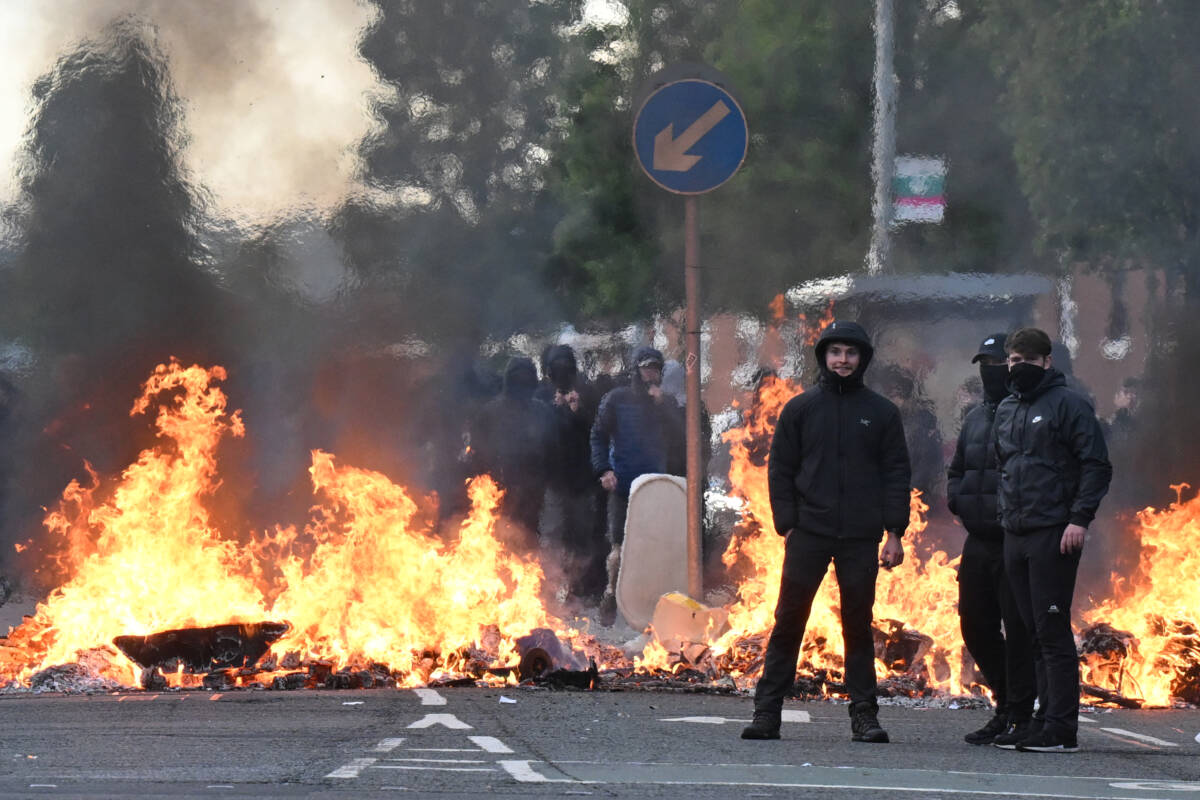 Article image for ‘Belfast ablaze’ – Lucy and Clinton on the harrowing scenes out of Belfast