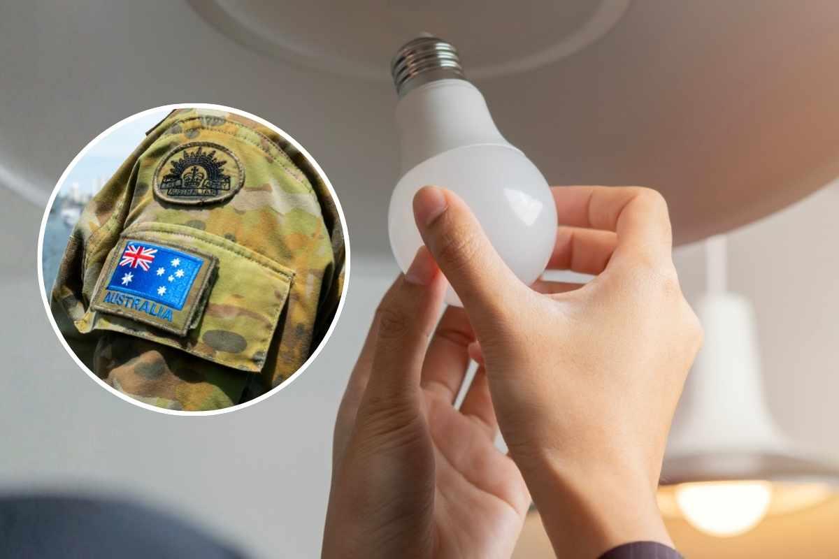 Article image for EXCLUSIVE – Defence Department slugs taxpayers $500 to change a light