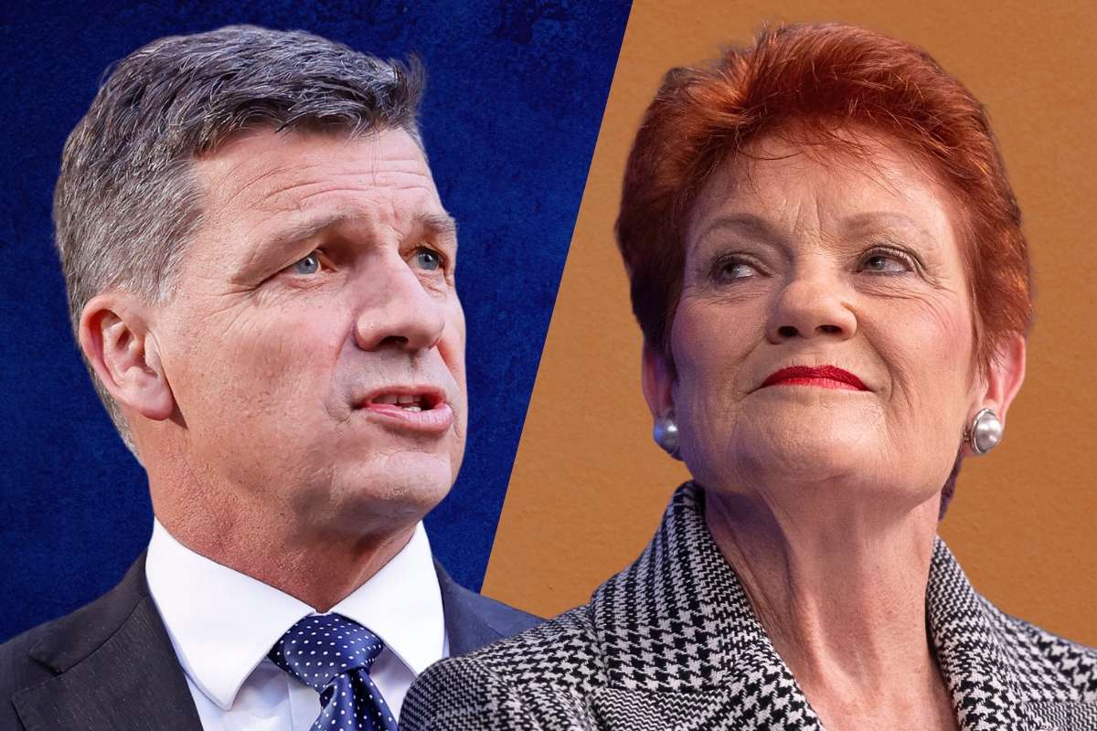 Article image for ‘Not enemies’ – Pauline Hanson responds to attack by Angus Taylor