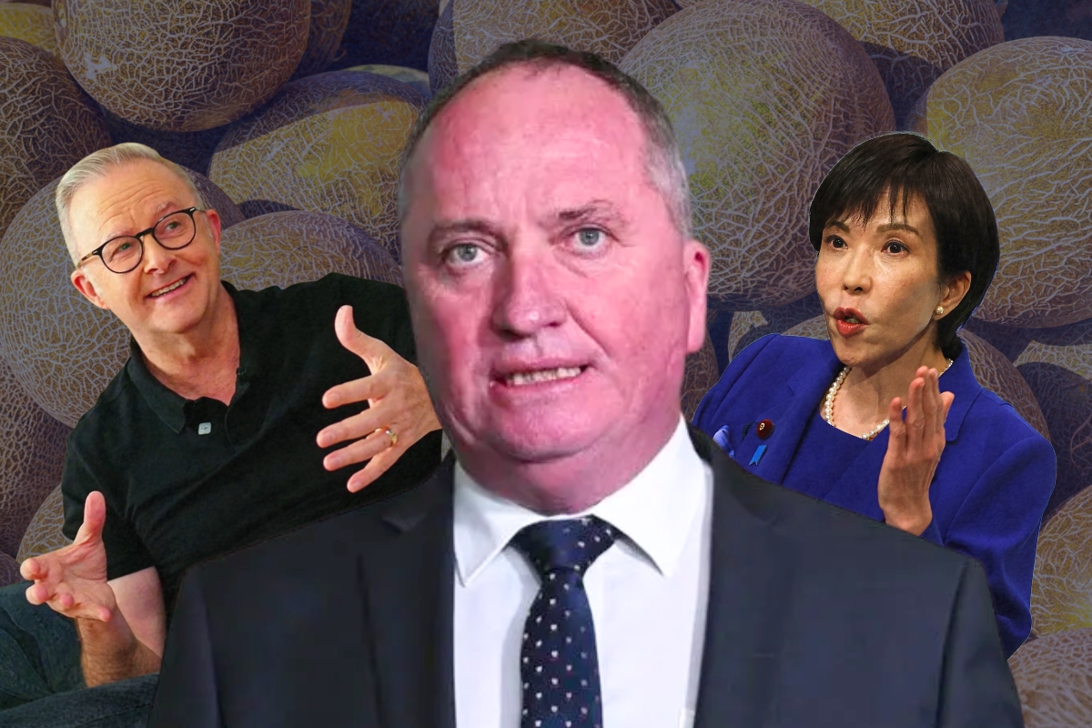 Article image for ‘Missing melons’ – Barnaby Joyce on PM’s gift controversy