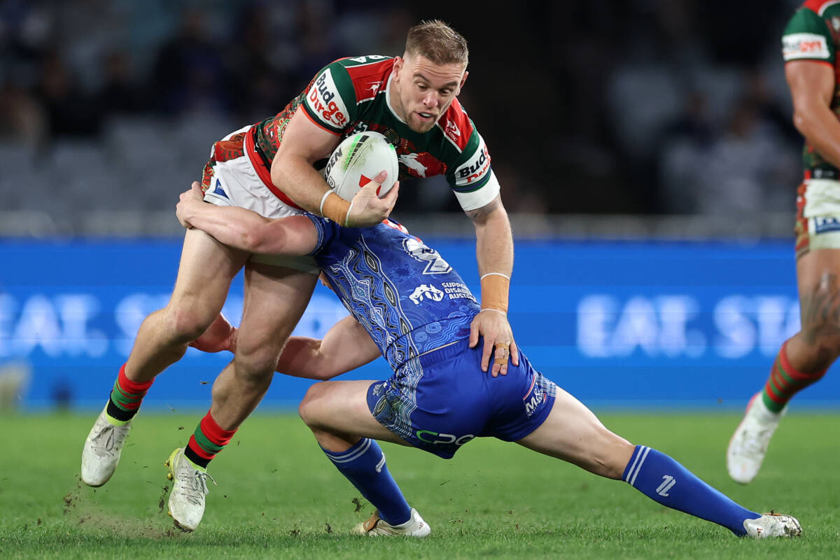 Article image for Matthew Dufty details his hilarious emergency goal kicking fill in for Rabbitohs