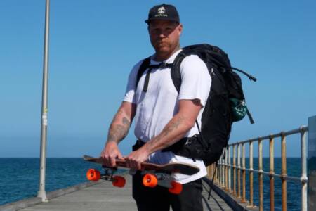 ‘Support Kyle’ – Skateboard journey across Australia for charity