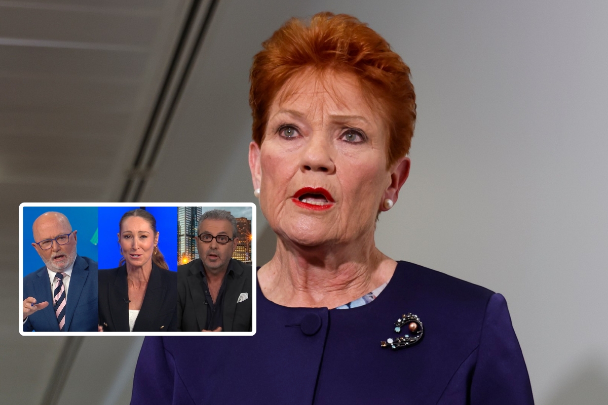 Article image for ‘Sick and ashamed’ – Explosive TV fight over Pauline Hanson