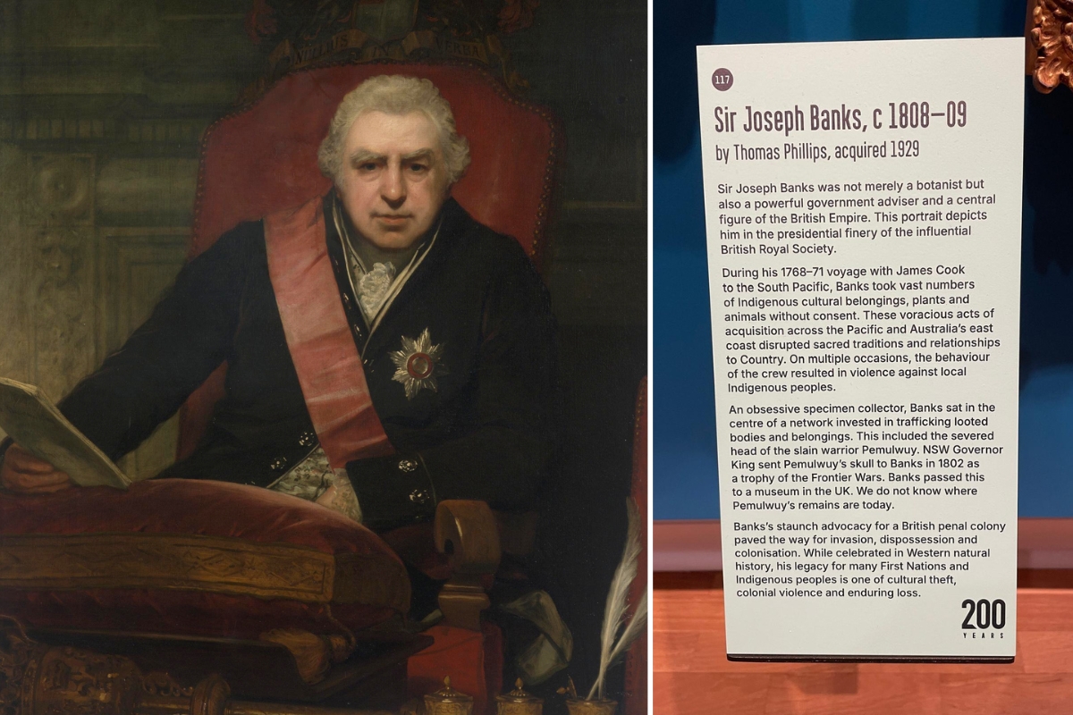 Article image for EXCLUSIVE – State Library blasted over Joseph Banks painting