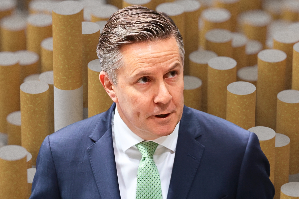 Article image for ‘Sick joke’ – Health Minister wins award for smoking policy