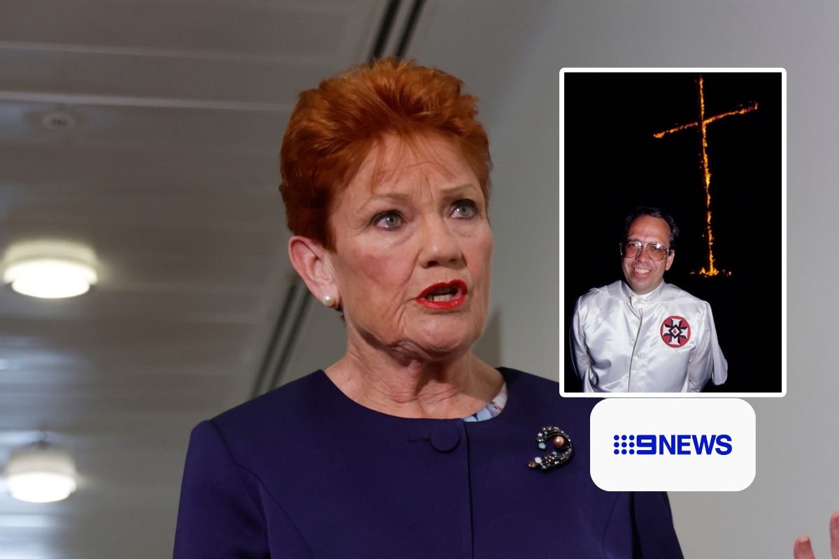 Article image for EXCLUSIVE – One Nation responds to story linking Pauline Hanson to KKK