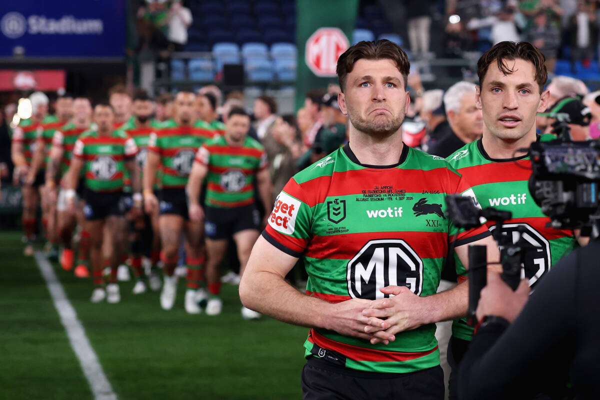Article image for South Sydney winger reflects on Jai Arrow’s 100-game milestone