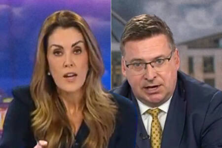 ‘You’re a d*ck’ – TV hosts clash in on air blow up
